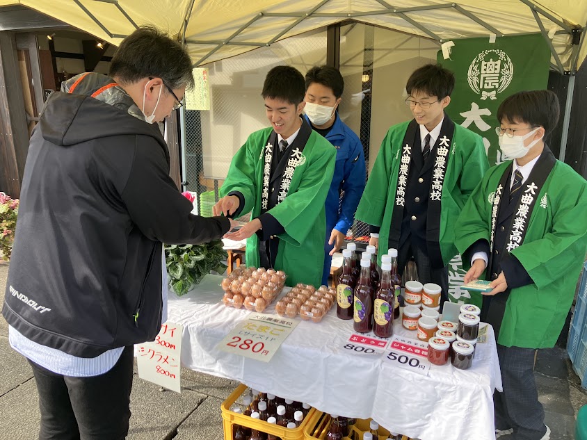 「おこめのさわた」店頭販売