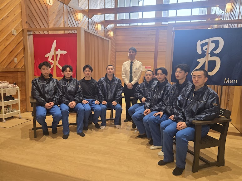 林業専攻　ベンチ寄贈